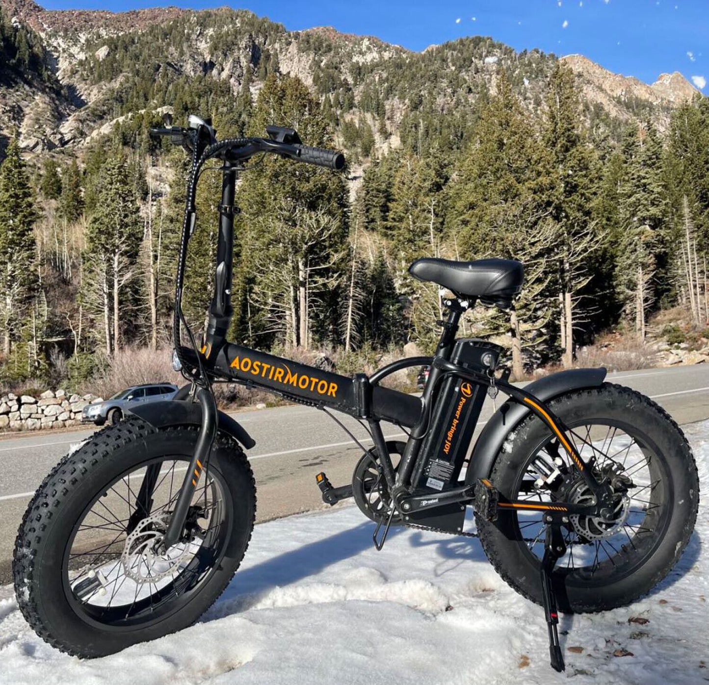 20" E-Bike 500W 36V/13A Fat Tire Electric Folding Bike City Bicycle
