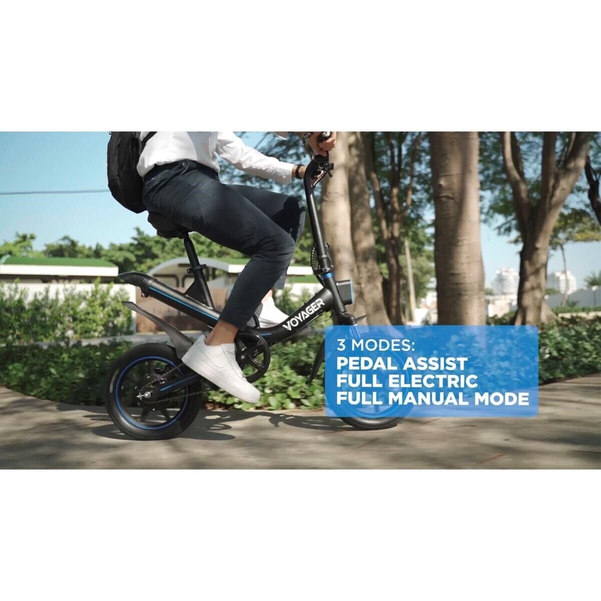 Electric Bike, UL-Certified, Black