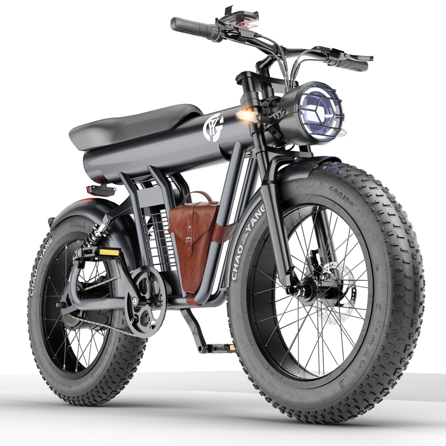 Electric Bike 1200W 48V/20Ah Dual Suspension 4.0 Fat Tire 32MPH Adult Ebike