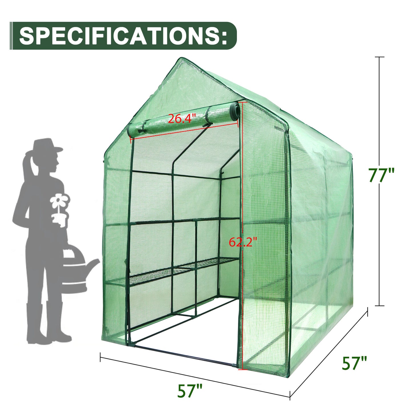 Portable Walk-in Greenhouse