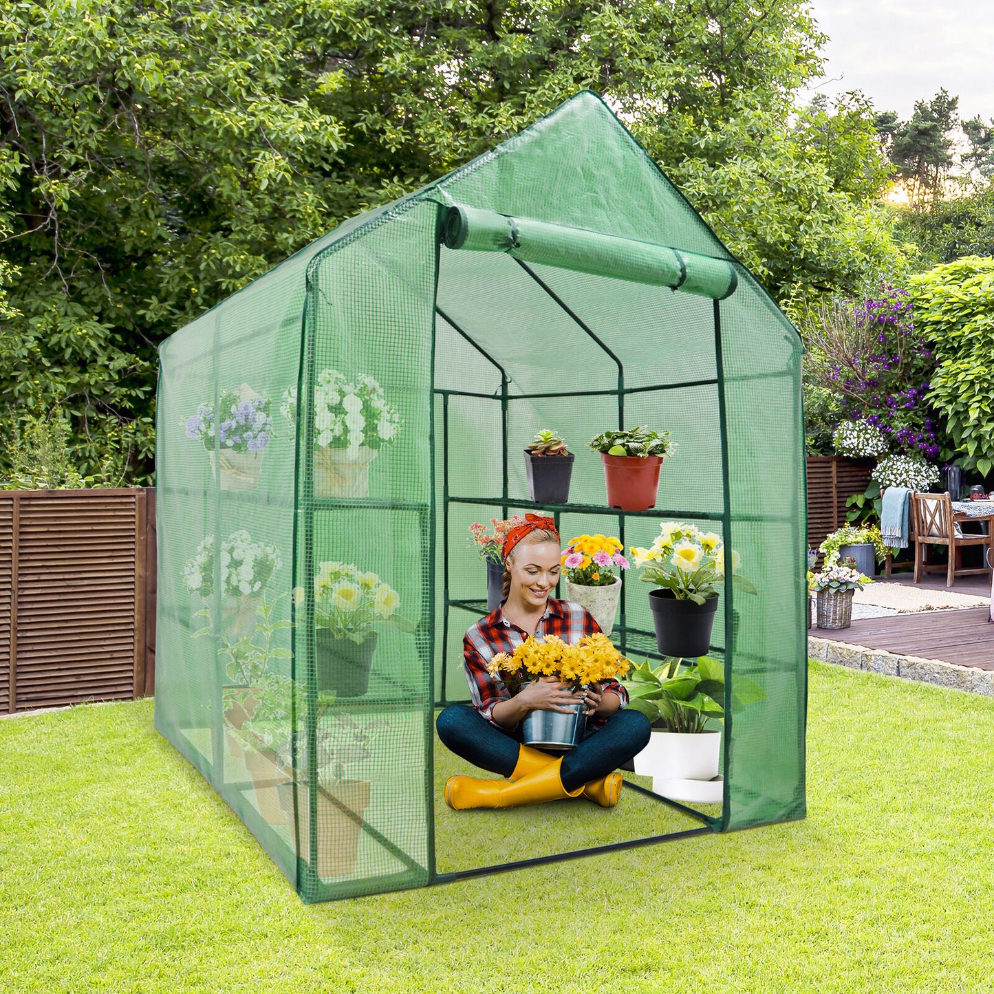 Portable Walk-in Greenhouse